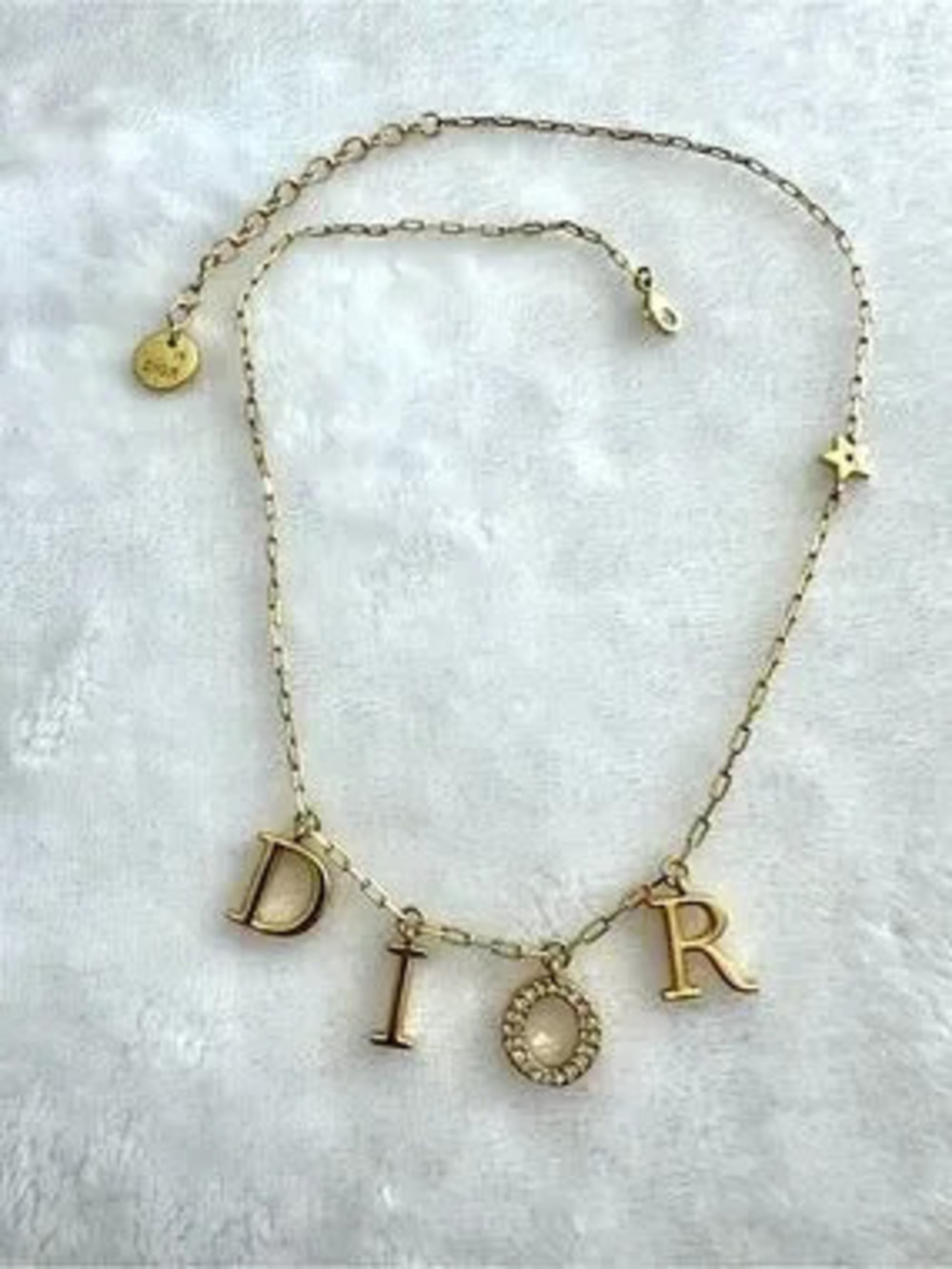 &Dior Dio(r)evolution Necklace Gold Crystals